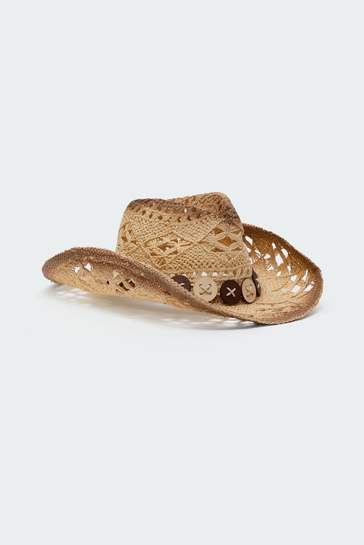 Howdy Straw Cowboy Hat Product Image