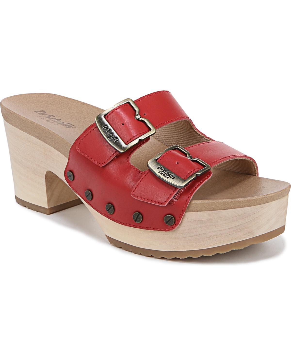 Dr. Scholls Original Vibe Womens Heeled Slide Sandals Product Image