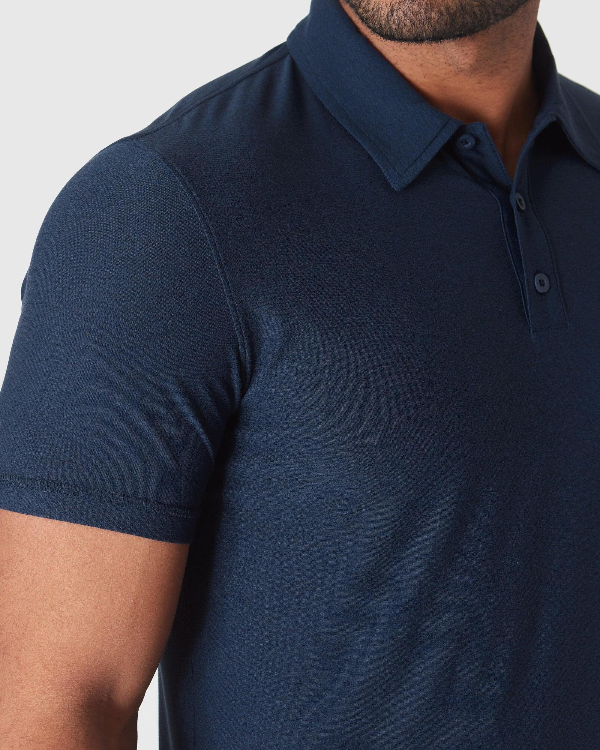 Dark Heather Cadet Active Polo 2.0 Product Image