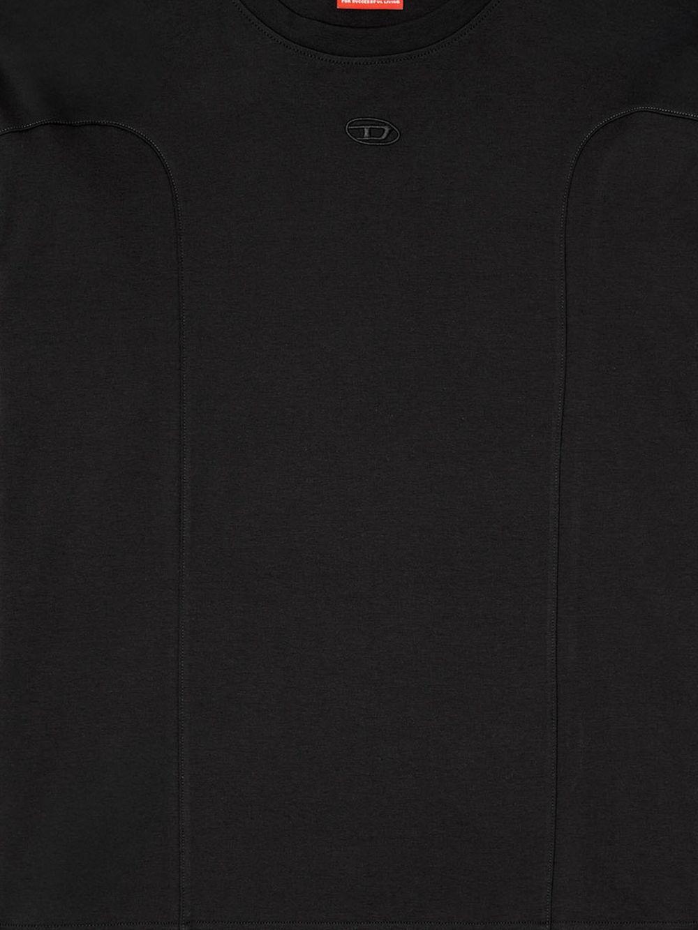 T-Boxt-LS-INT panelled long-sleeves T-shirt Product Image