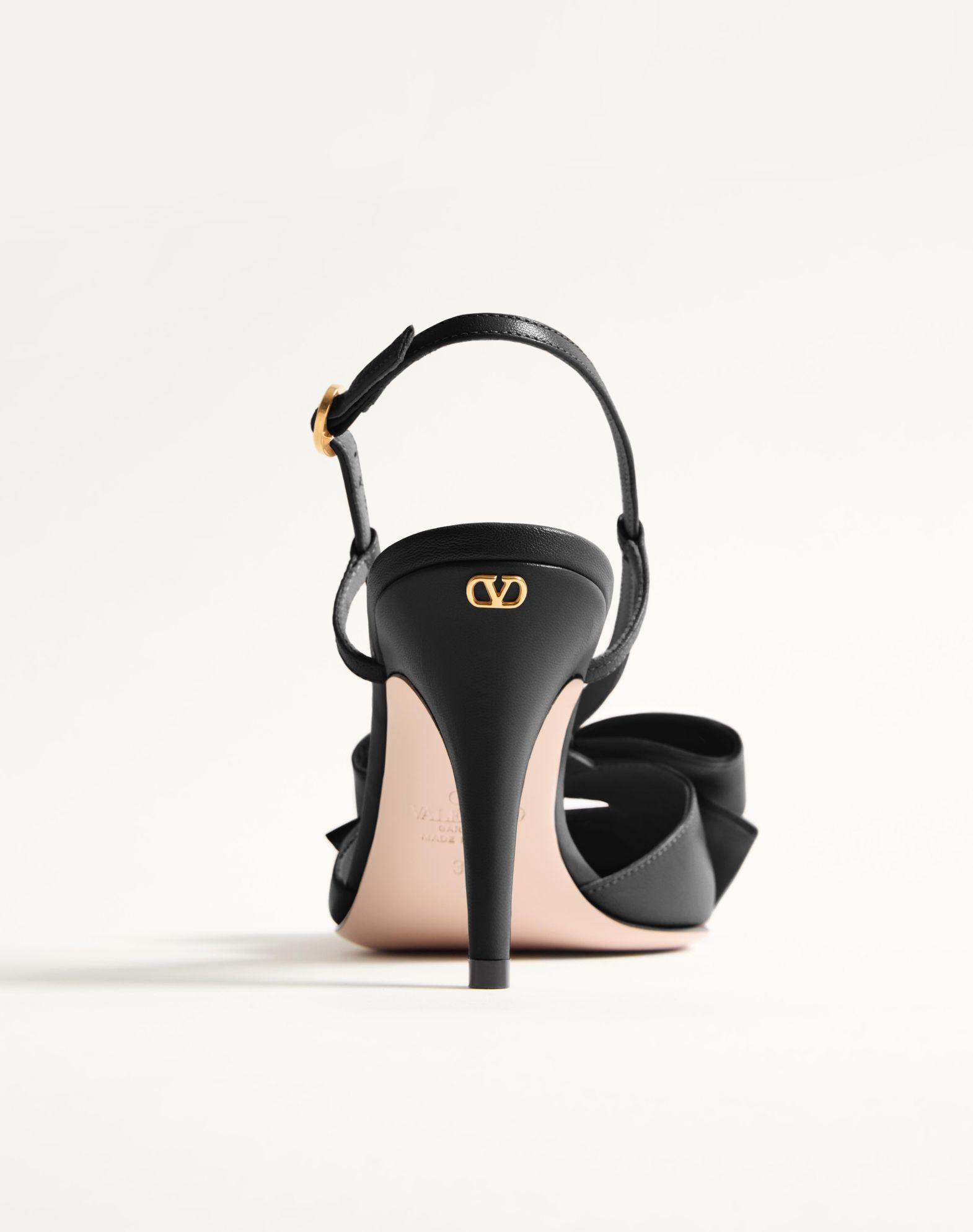 Bowow Slingback Pumps In Kidskin 85Mm Product Image