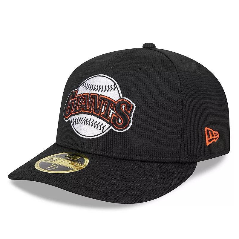 Men's New Era  Black San Francisco Giants 2024 Batting Practice Low Profile 59FIFTY Fitted Hat, Size: 7 1/2 Product Image