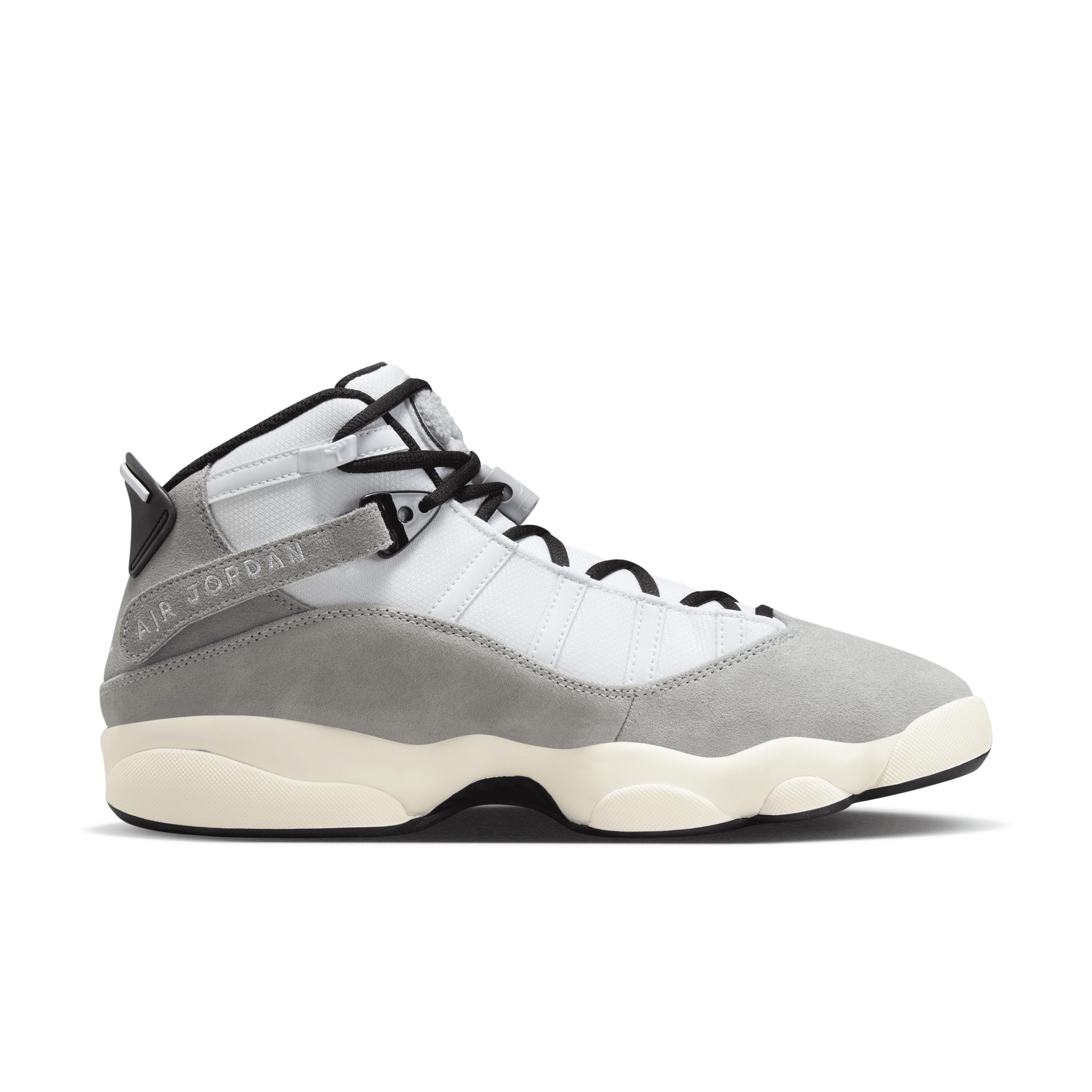 Jordan Mens 6 Rings - Shoes Beige/Black/White Product Image