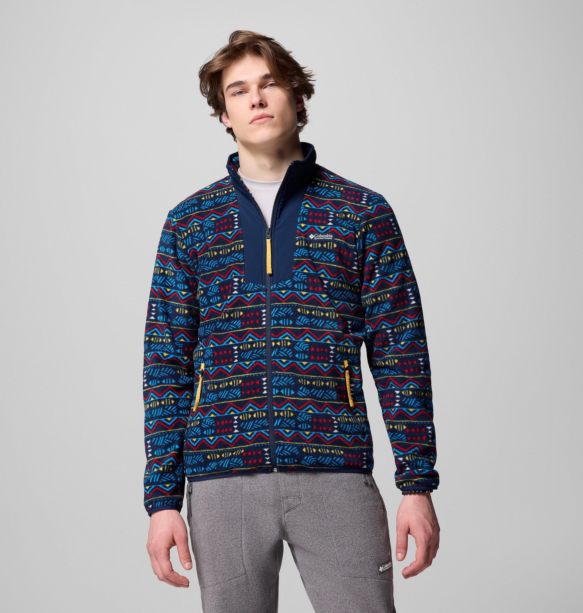 Columbia Mens Sequoia Grove Printed Full Zip - Tall- Product Image