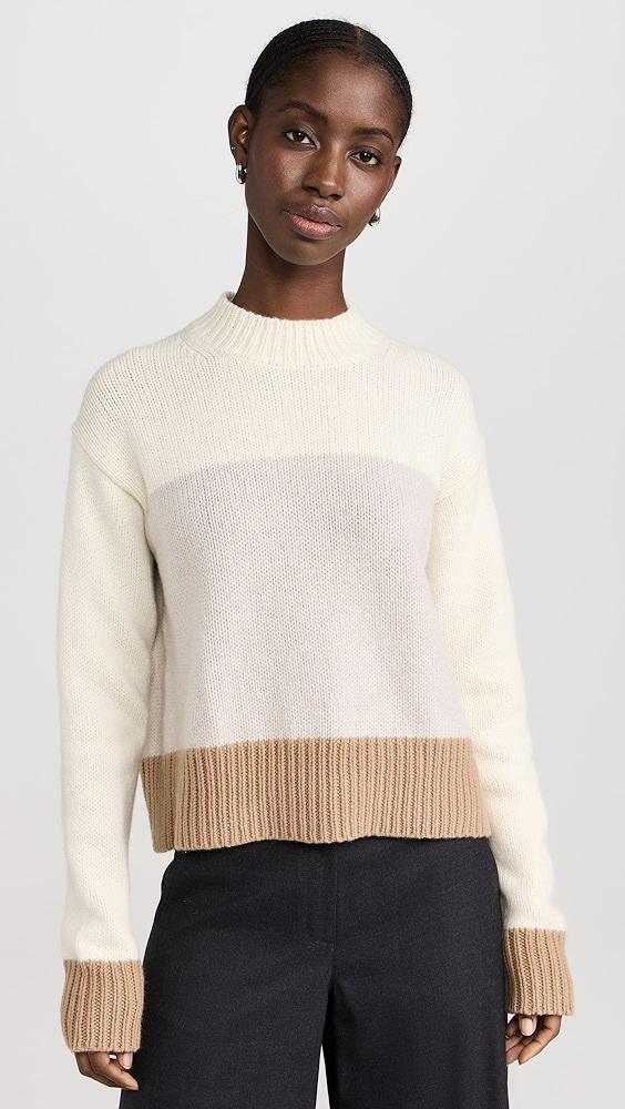 Theory Color Block Sweater | Shopbop Product Image