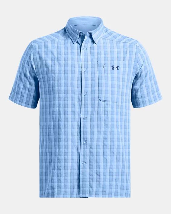 Men's UA Drift Tide 2.0 Plaid Short Sleeve Product Image