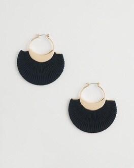 No Droop™ Olive Faux Suede Earrings Product Image