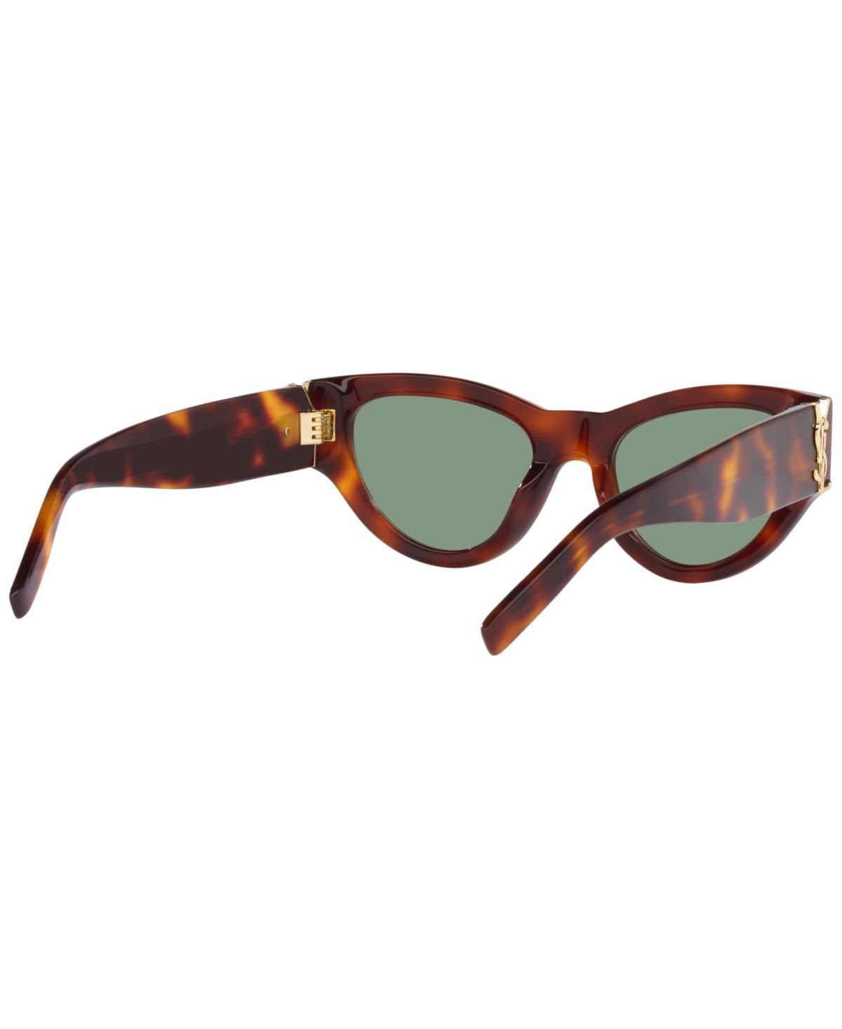 SAINT LAURENT Women's Sl M94 Sunglasses In Brown Product Image