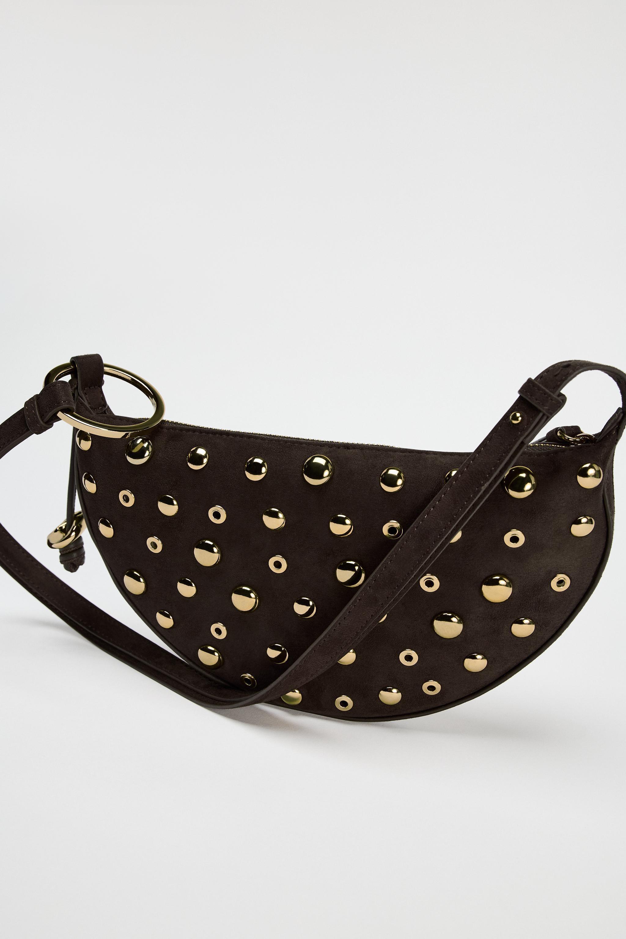 STUDDED SHOULDER BAG Product Image