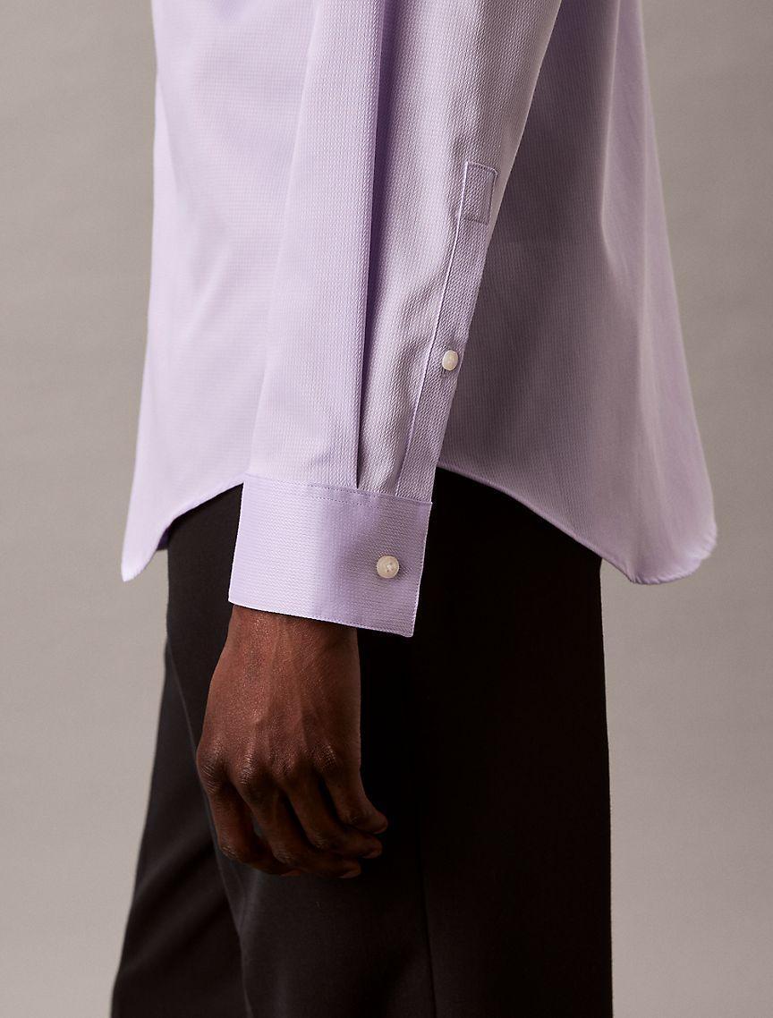 Steel Solid Slim Fit Button-Down Shirt Product Image