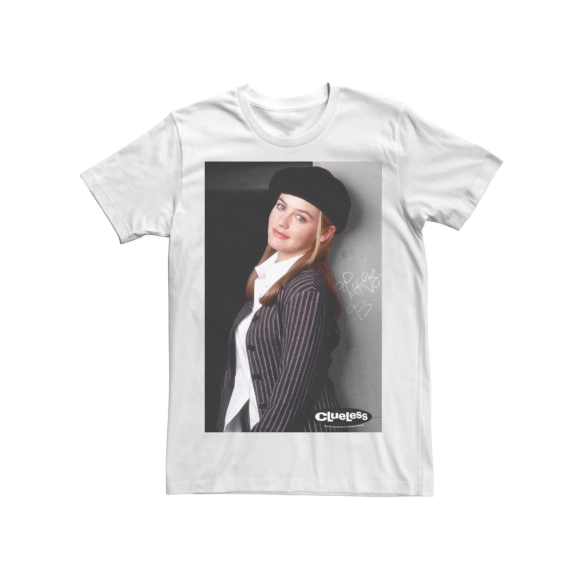 Men's Clueless Cher Professional Portrait Photo Tee,  Product Image