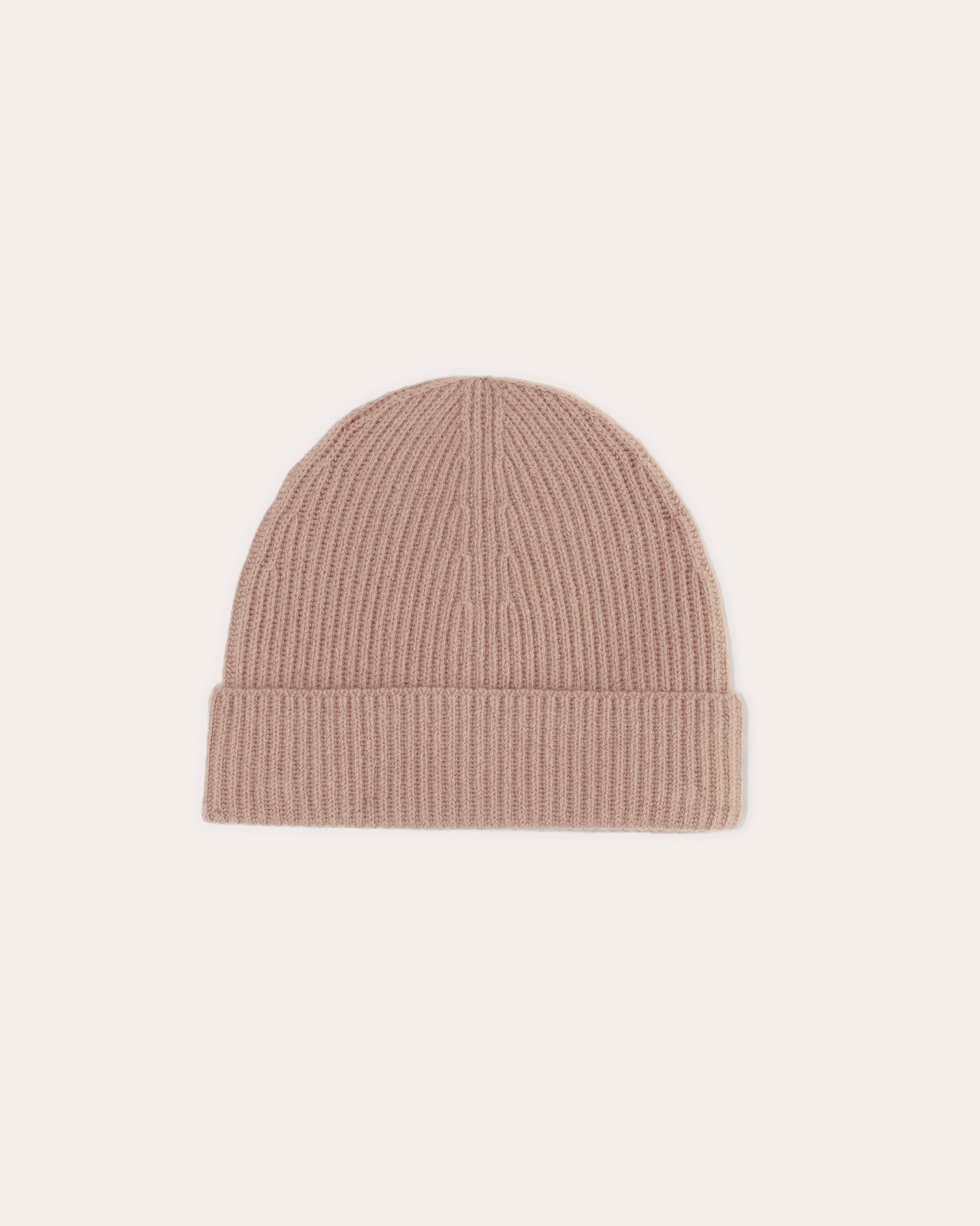 The Cashmere Ribbed Beanie Product Image