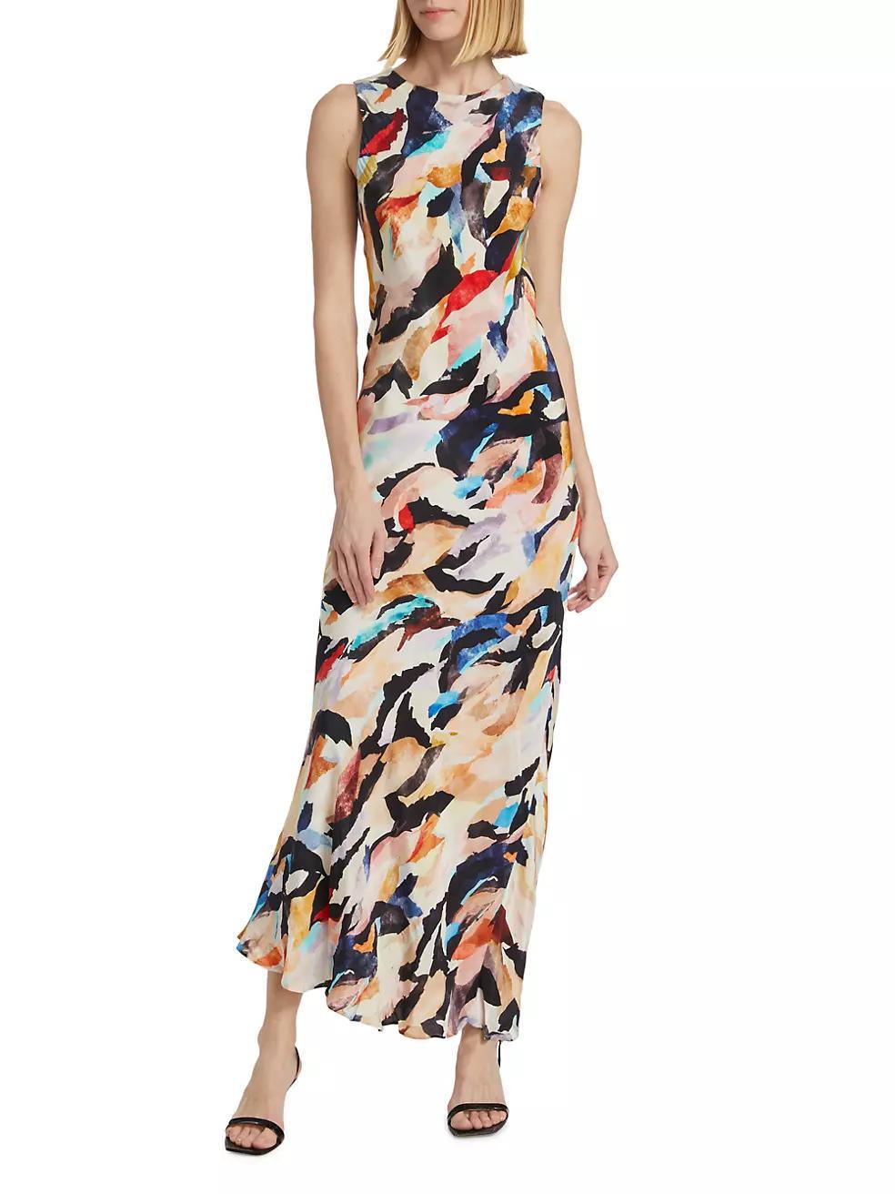 Alsina Anais Crepe Maxi Dress Product Image