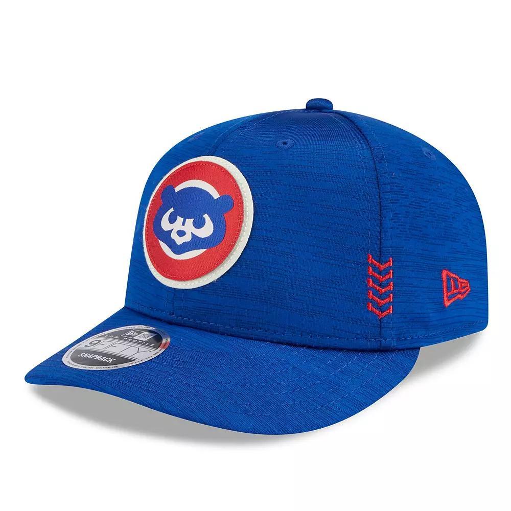 Men's New Era Royal Chicago Cubs 2024 Clubhouse Low Profile 9FIFTY Snapback Hat, Blue Product Image