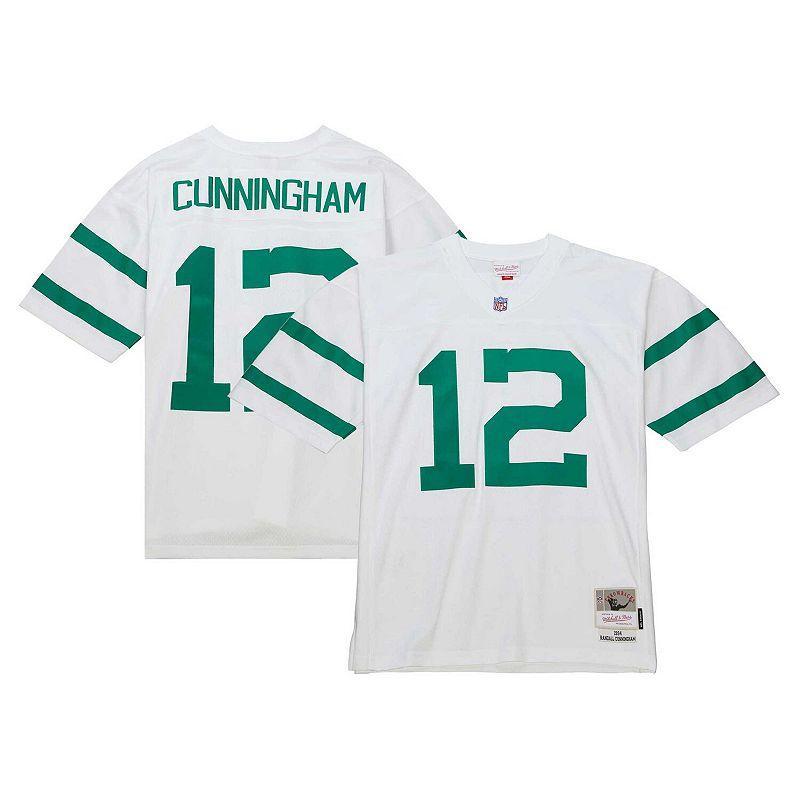 Men's Mitchell & Ness Randall Cunningham White Philadelphia Eagles 1994 Legacy Replica Jersey, Size: Medium Product Image