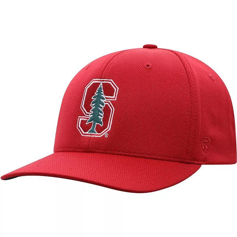 Mens Top of the World Cardinal Stanford Cardinal Reflex Logo Flex Hat Product Image