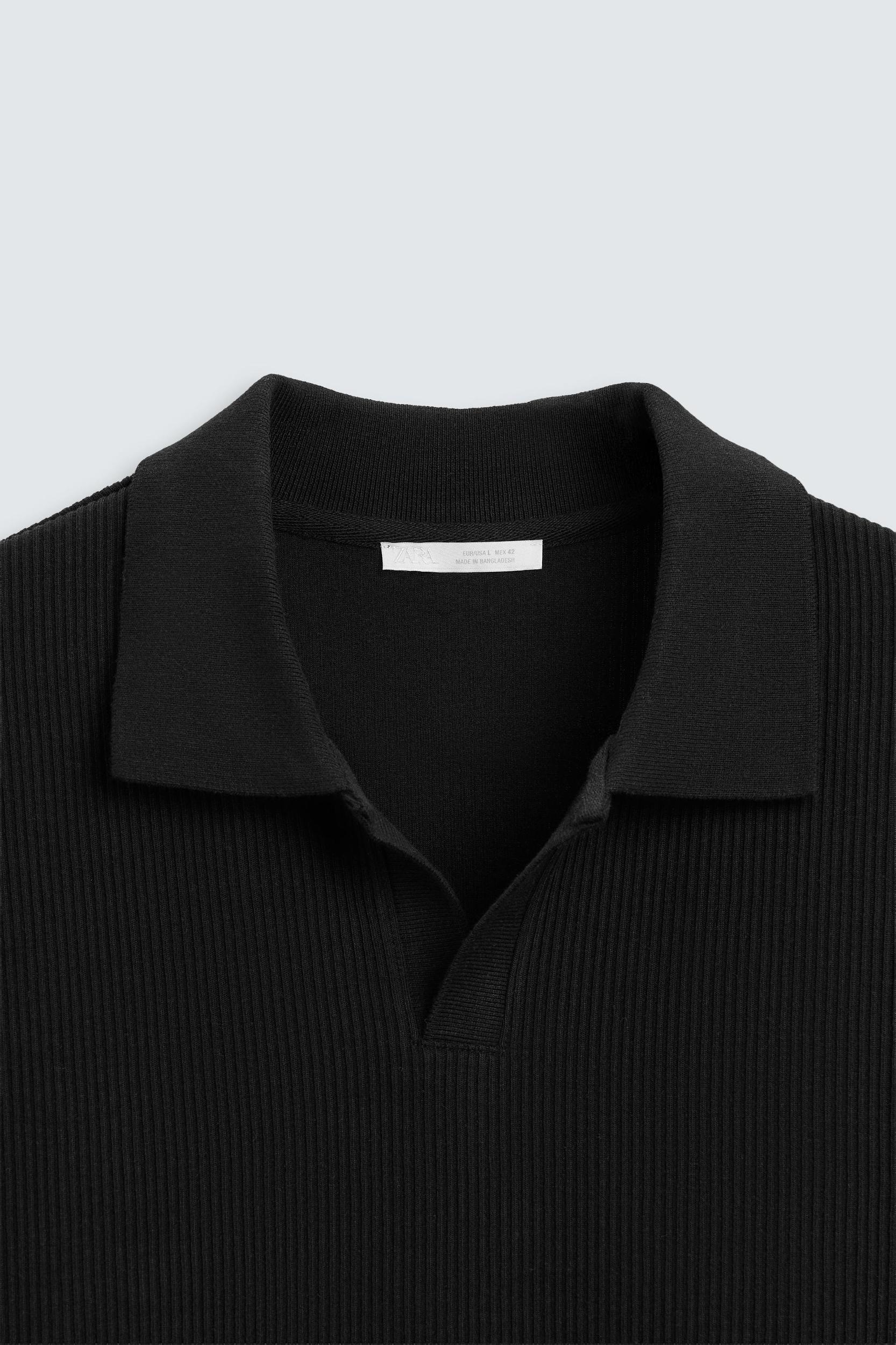 VERTICAL TEXTURED POLO Product Image