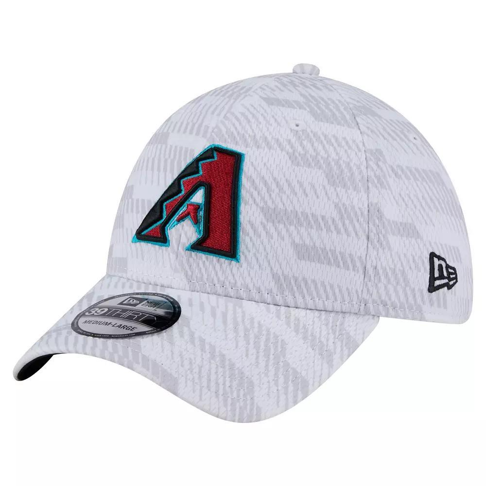 Men's New Era White Arizona Diamondbacks Graded 39THIRTY Flex Hat,  Product Image