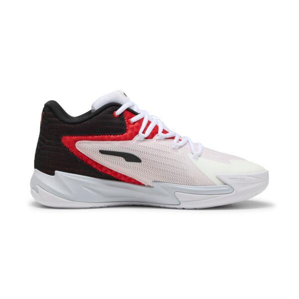 PUMA Dagger Mens Basketball Shoes in Red/Black Product Image