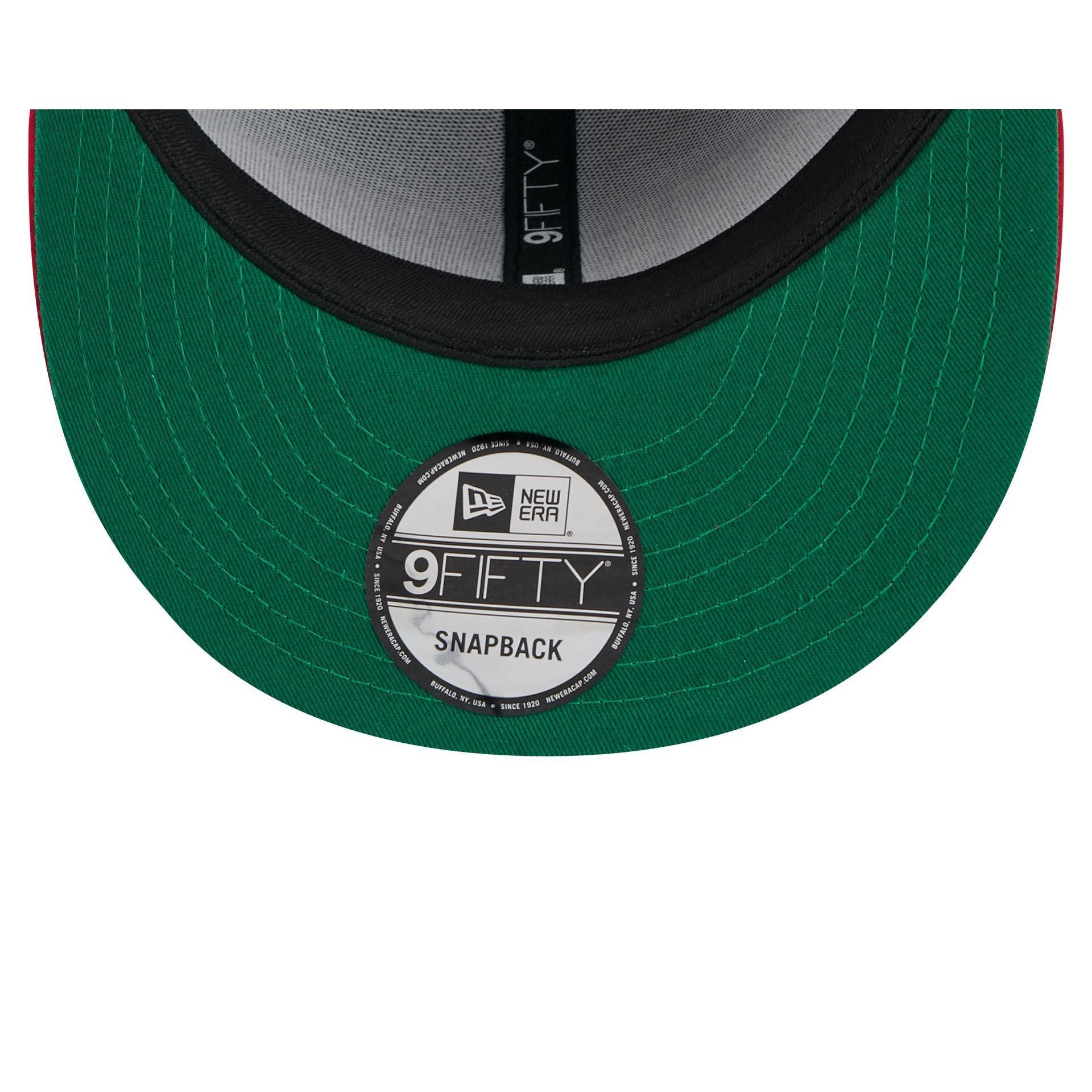 Chicago Cubs Satin Pin 9FIFTY Snapback Hat Male Product Image