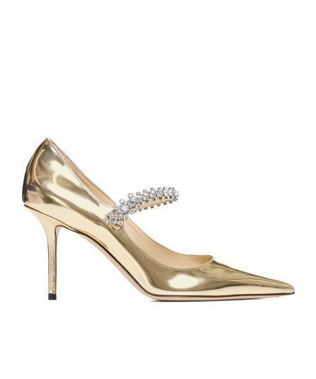 JIMMY CHOO High-heeled Shoe In Gold Product Image