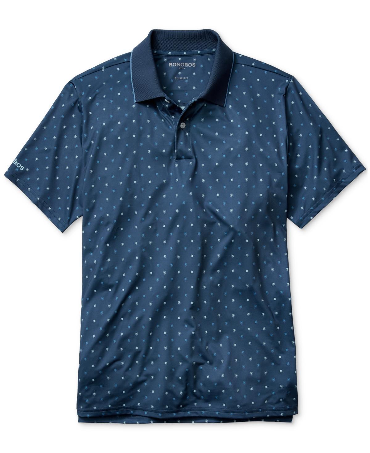 Bonobos Mens Short Sleeve Geo Print Performance Polo Shirt Product Image