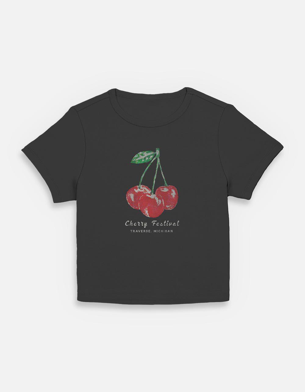 CHERRY Festival Womens Baby Tee Product Image