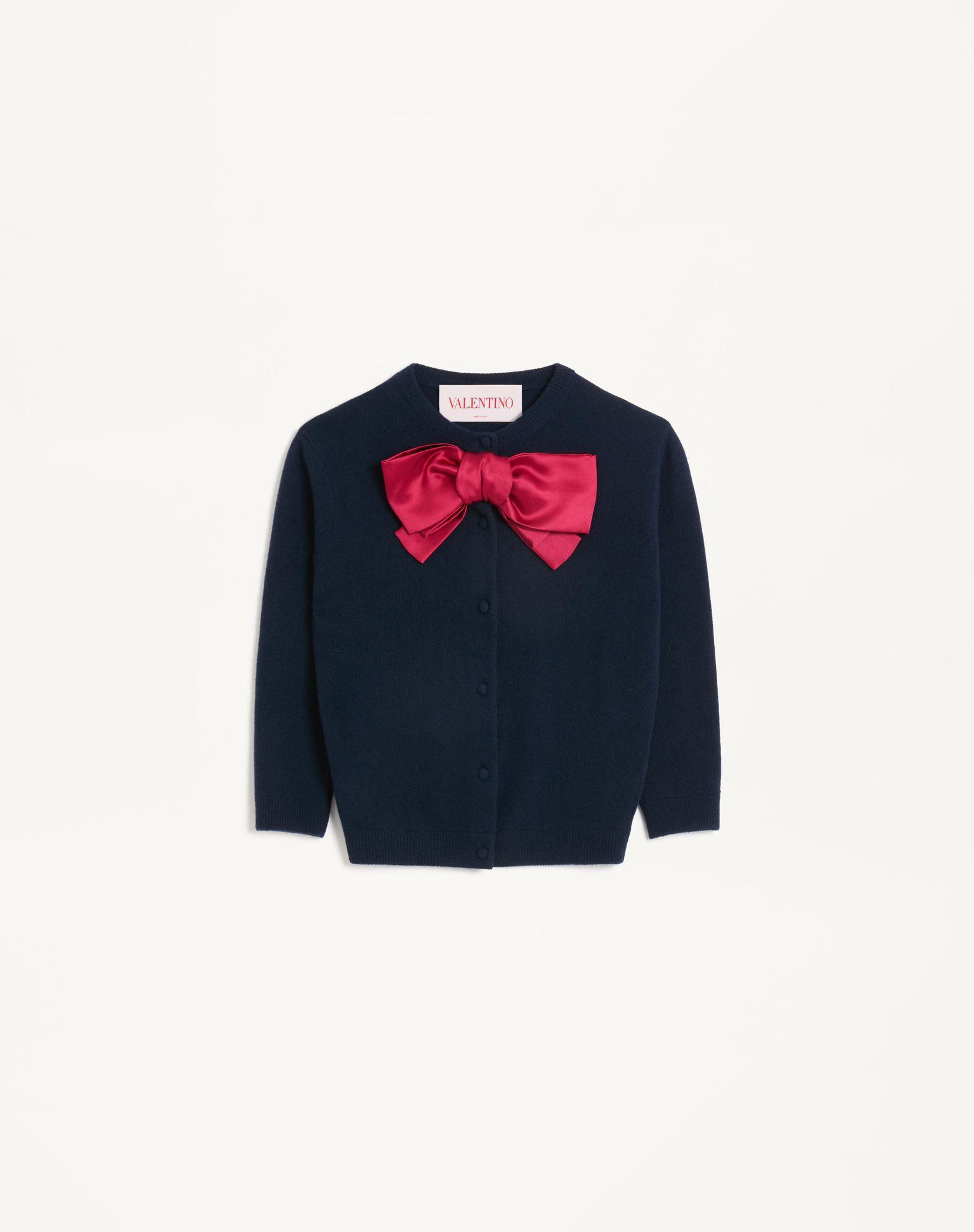 Cardigan With Bow Product Image