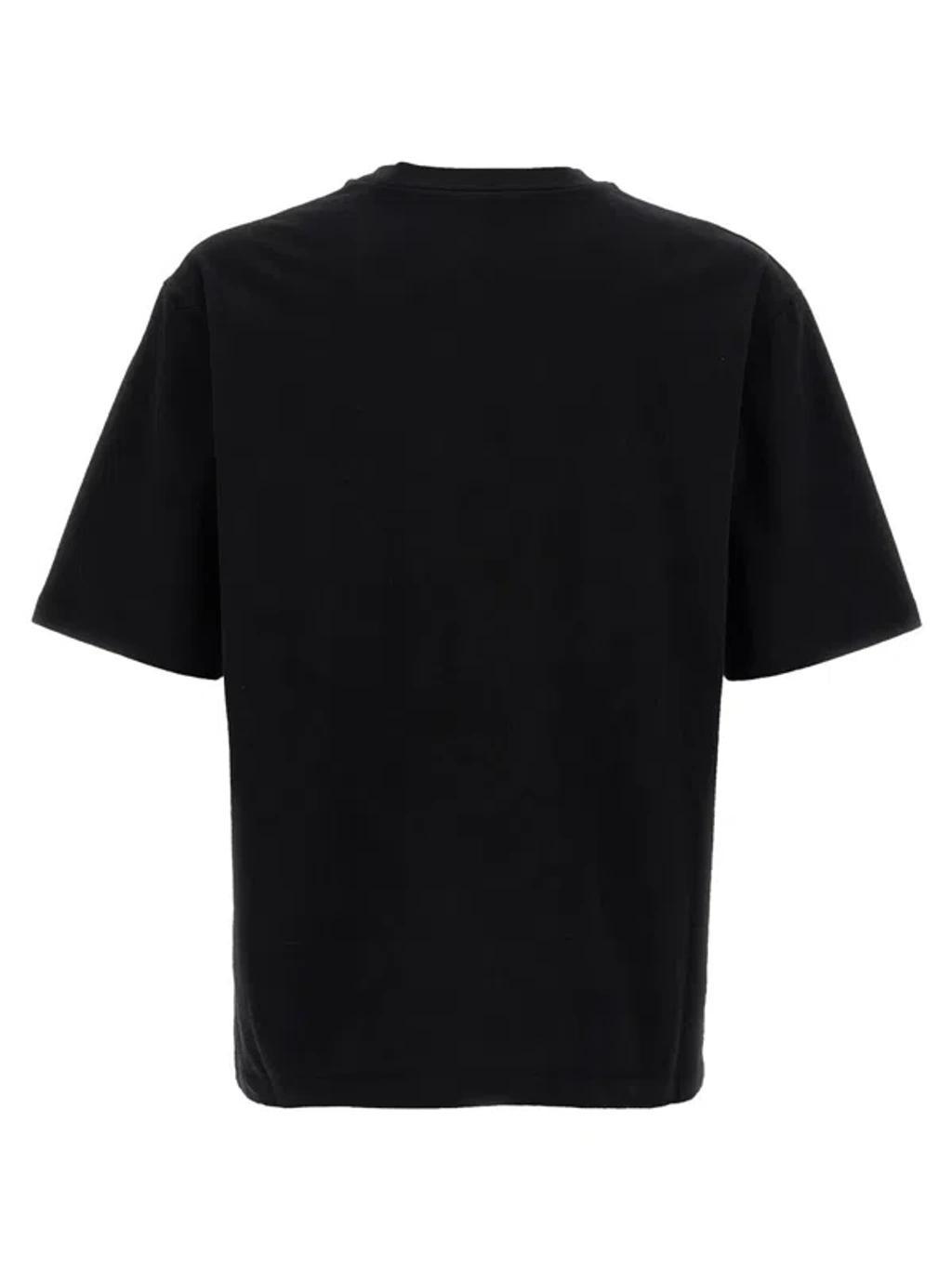 DSQUARED2 Loose Fit Cotton Logo T-shirt In Black Product Image