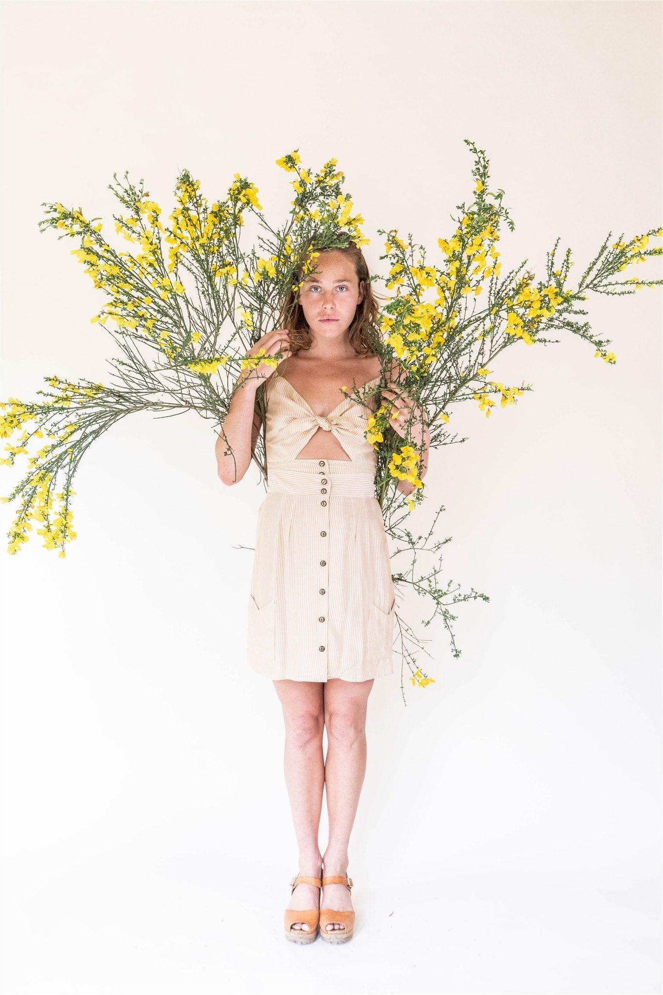 Dee Dee Top in Yellow Stripe Product Image