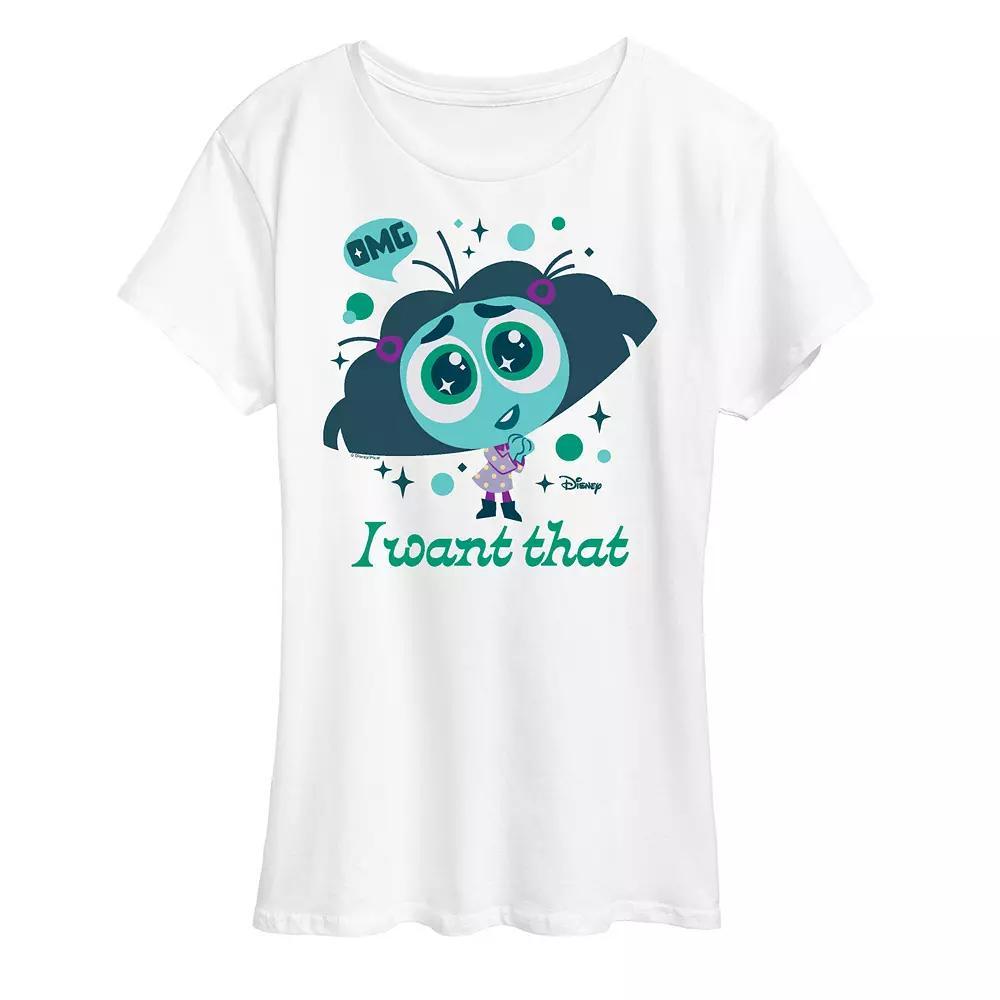 Disney / Pixar's Inside Out 2 Envy Women's I Want That Graphic Tee,  Product Image