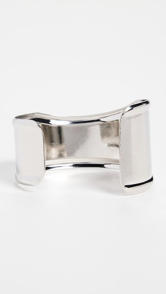 By Adina Eden Indented Curved Wide Bangle Bracelet | Shopbop Product Image