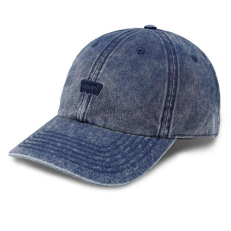 Men's Levi's® Enzyme Washed Batwing Logo Baseball Cap, Blue Product Image