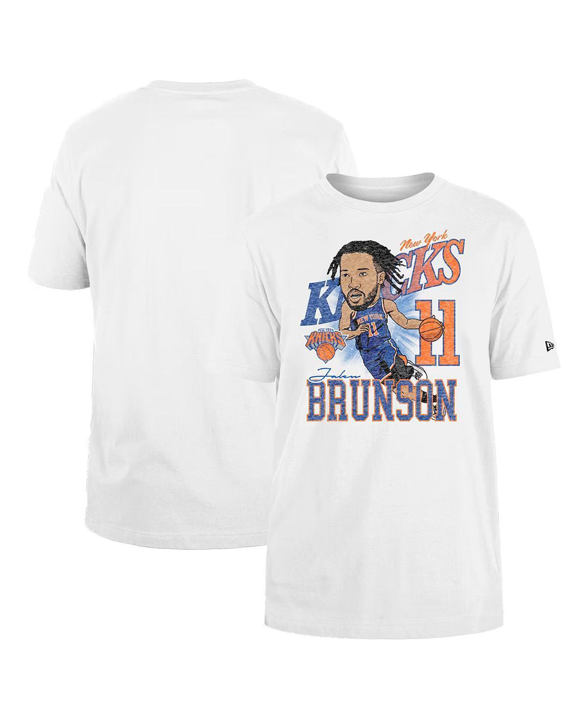 Mens New Era Jalen Brunson New York Knicks Caricature Player T-Shirt Product Image