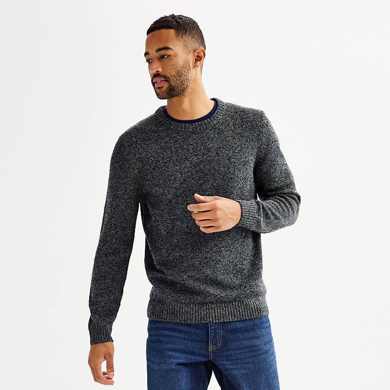 Mens Sonoma Goods For Life Heavyweight Crewneck Sweater Product Image