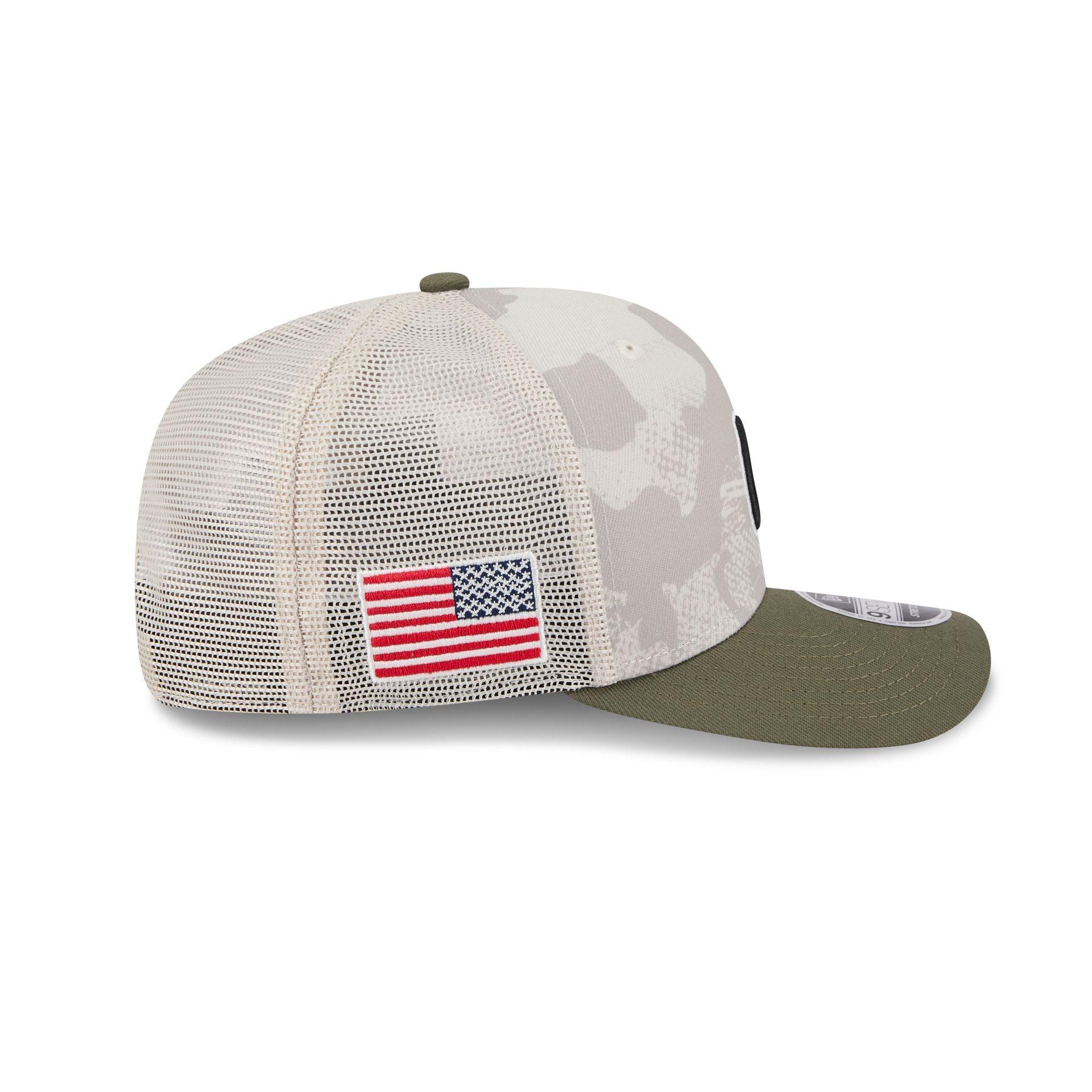 Chicago Cubs Armed Forces Day 2025 9SEVENTY Trucker Hat Male Product Image