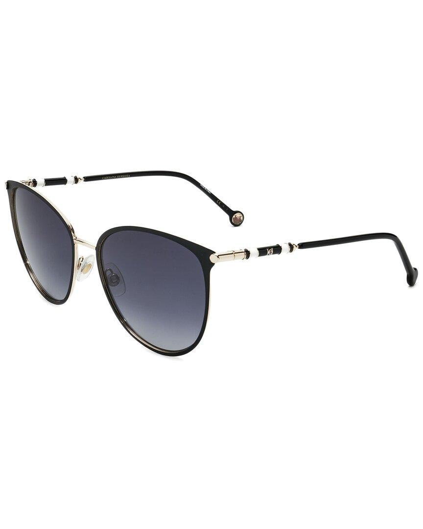 CAROLINA HERRERA Women's Ch 0029/s Rhl 60mm Sunglasses In Gold Product Image