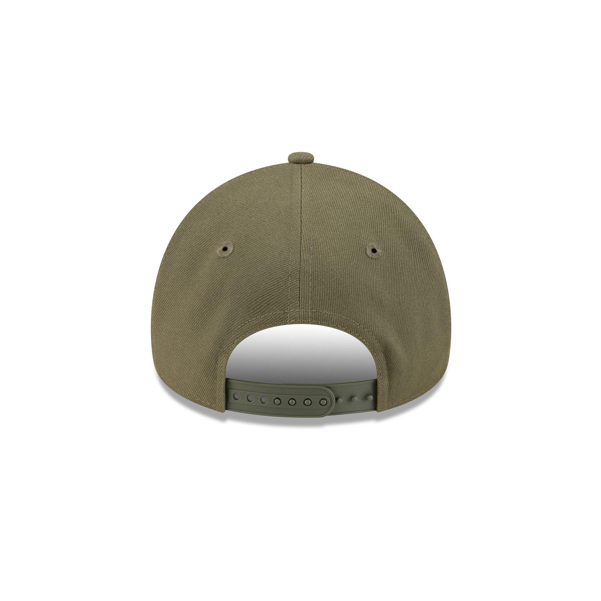 Charros de Jalisco Olive 9FORTY A-Frame Snapback Hat Male Product Image