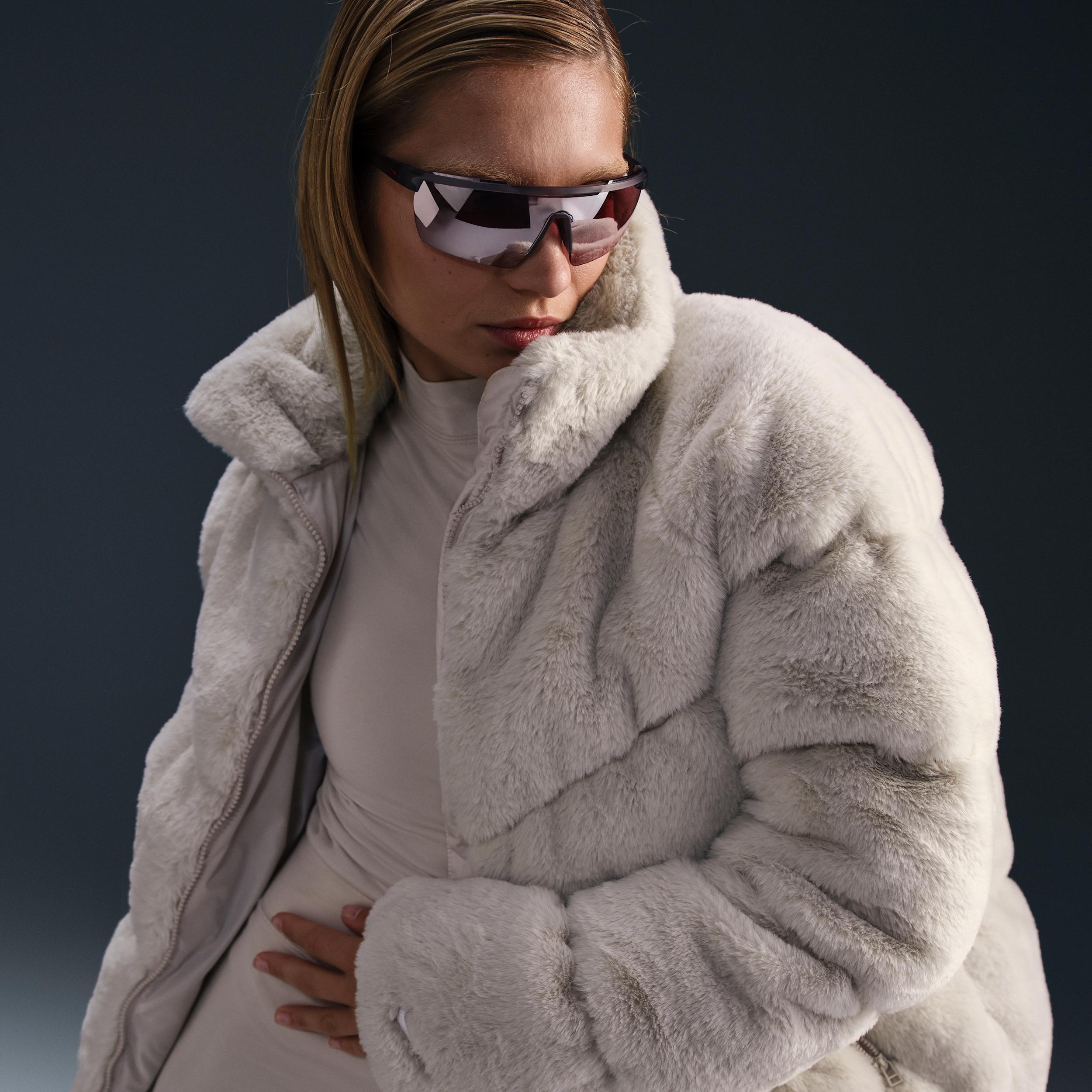 Nike Sportswear Windpuffer Women's Therma-FIT Loose Faux Fur Jacket Product Image