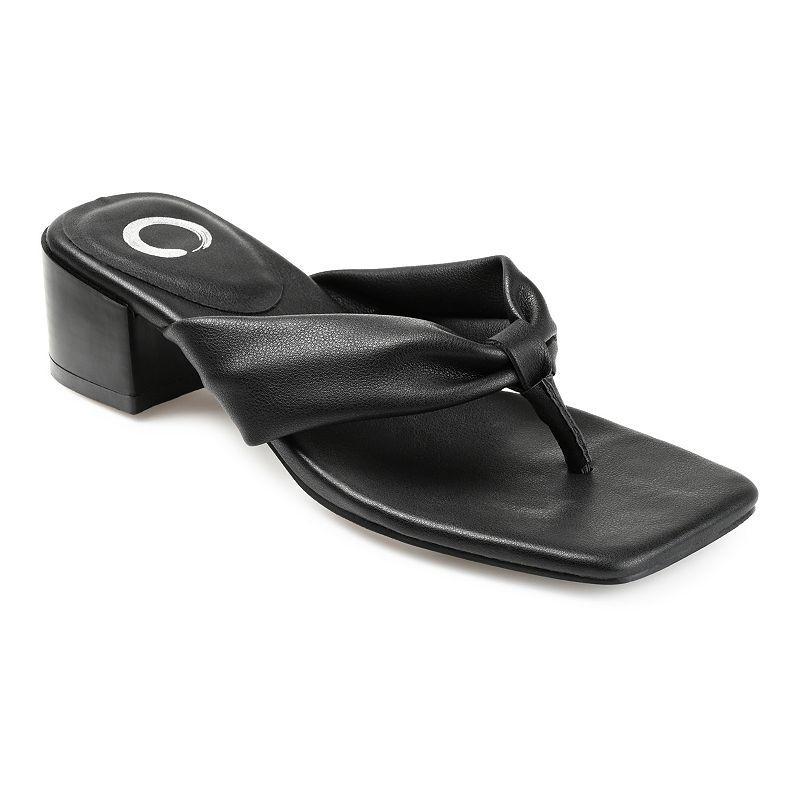 Journee Seelah Womens Heeled Thong Sandals Product Image