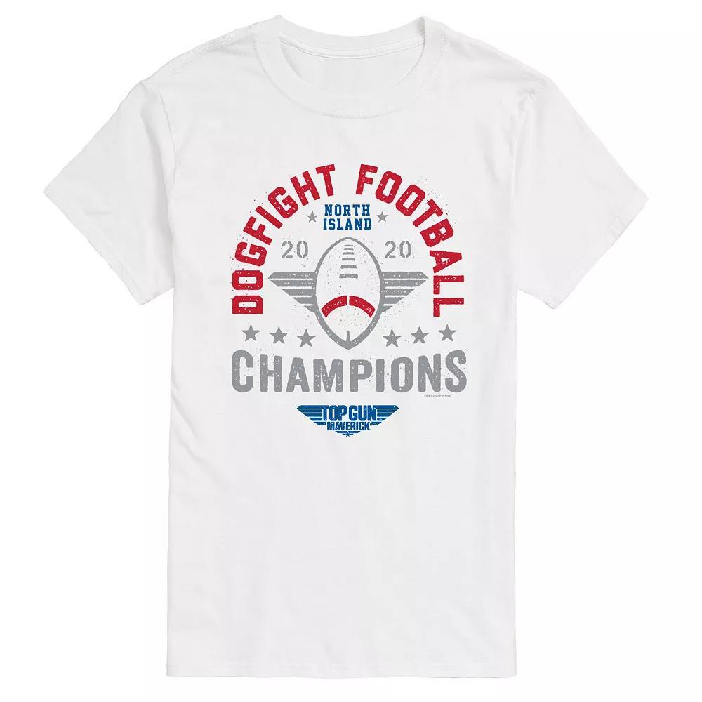 Men's Top Gun Maverick Dogfight Football Tee,  Product Image