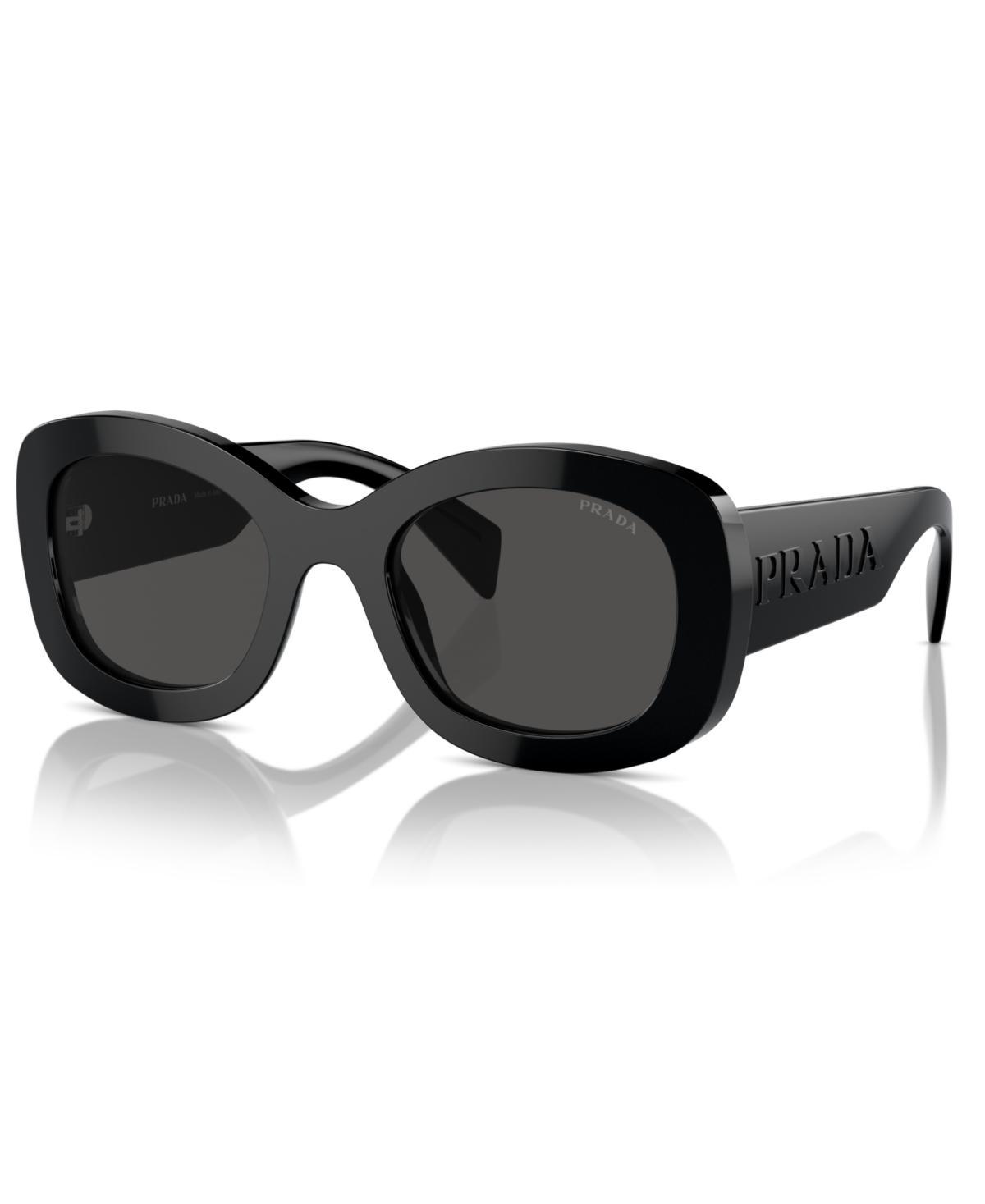 Prada Womens PR A13S 54mm Oval Sunglasses Product Image