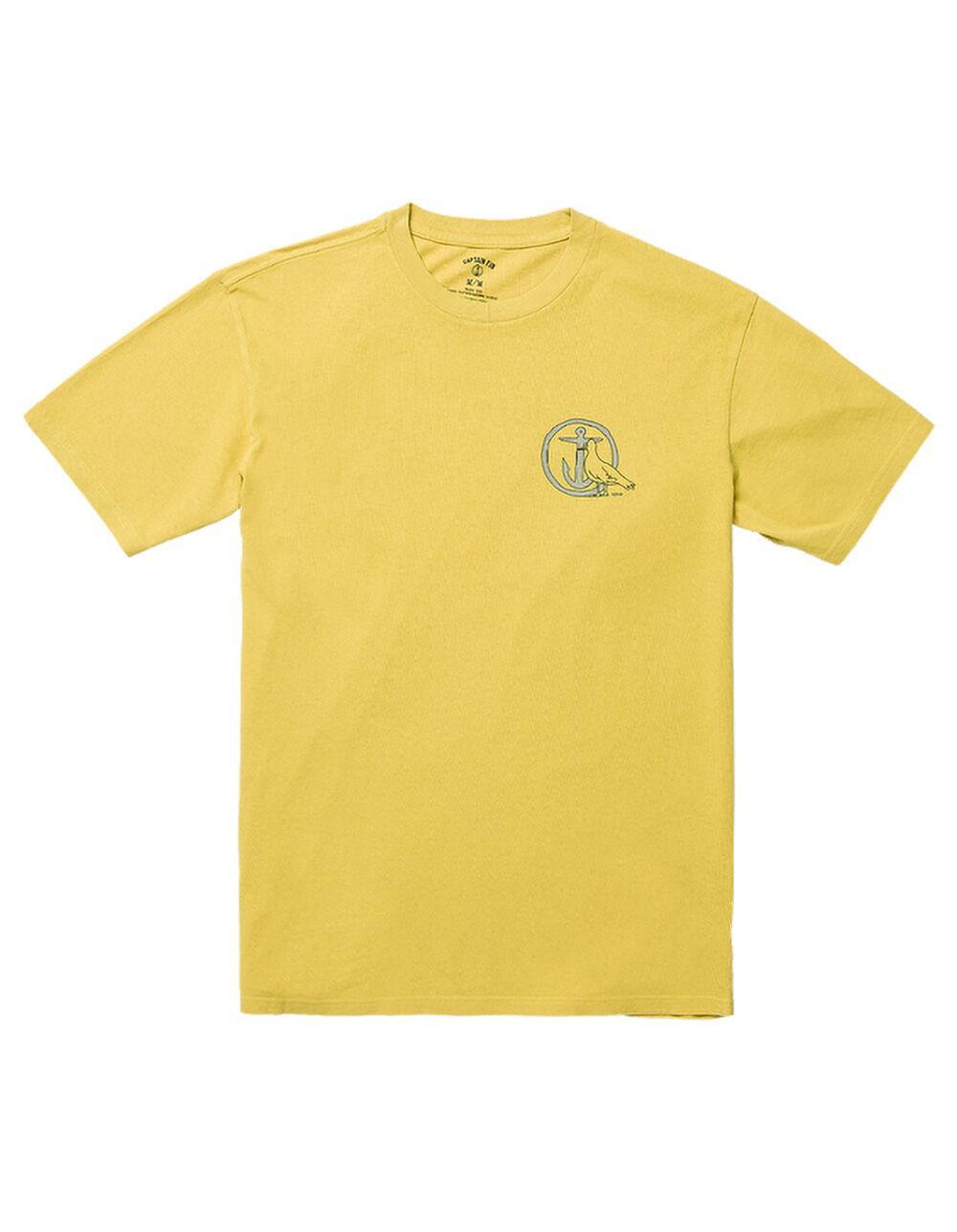 CAPTAIN FIN Seagull Club Mens Tee - YELLOW Product Image