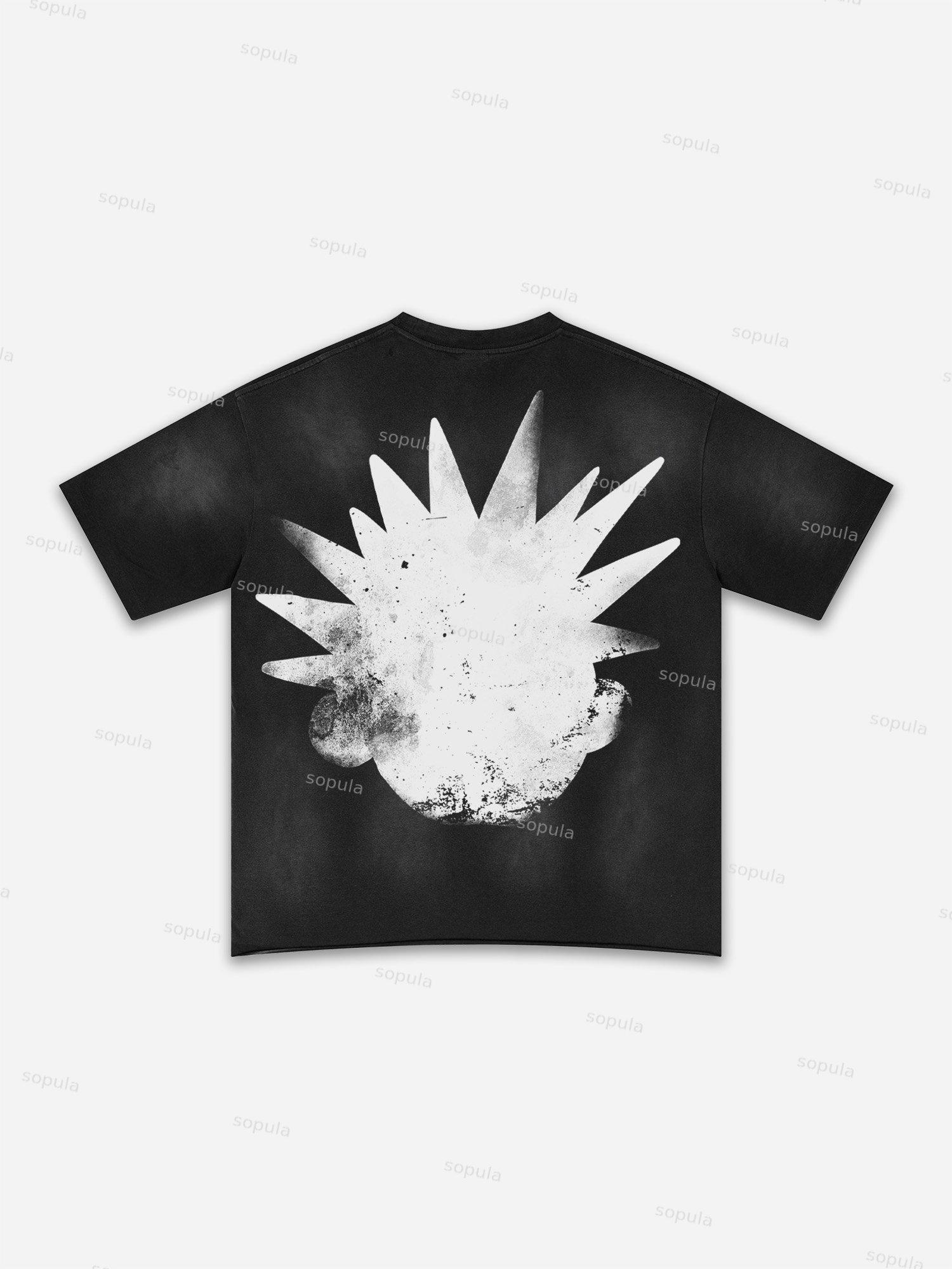 Child Of God Print Washed T-shirt Product Image