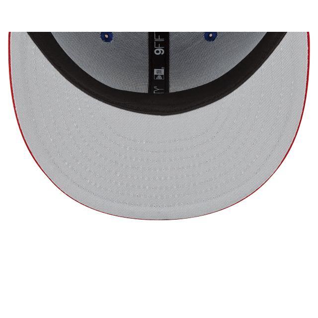 Los Angeles Dodgers 2024 World Series Champions Trophy Side Patch 59FIFTY Fitted Hat Male Product Image