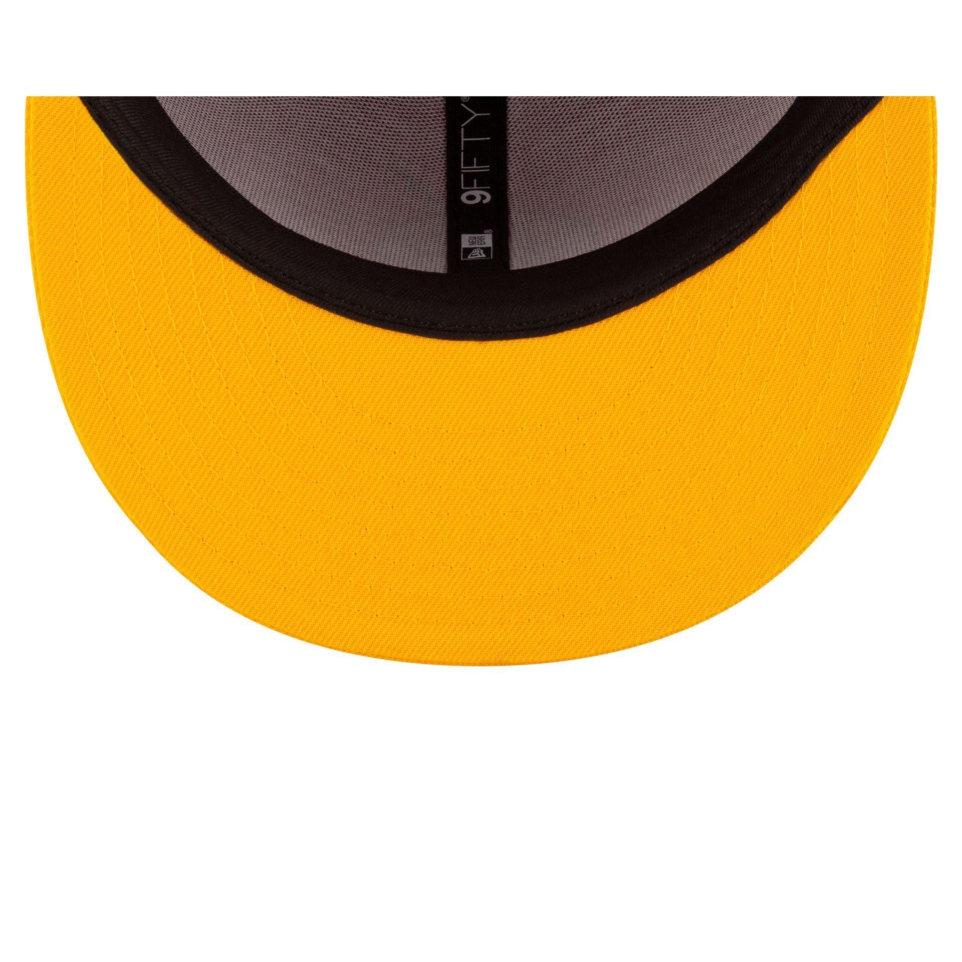 Cleveland Guardians Metallic Gold Logo 59FIFTY Fitted Hat Male Product Image