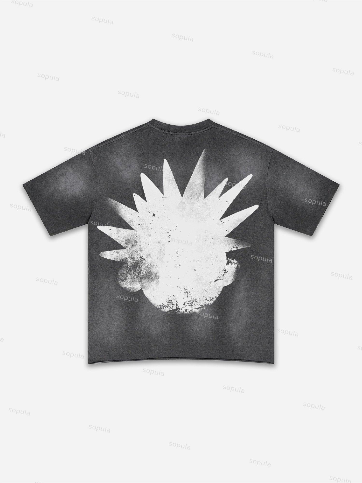 Child Of God Print Washed T-shirt Product Image