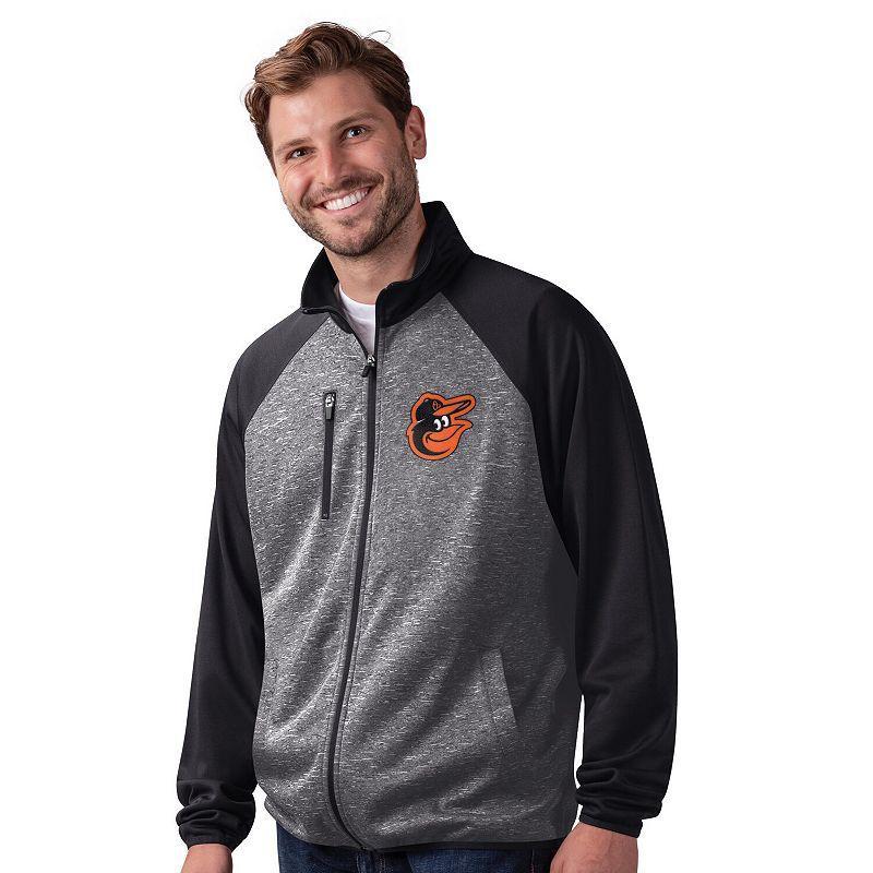Men's G-III Sports by Carl Banks Royal New York Mets Runners Raglan Full-Zip Track Jacket,  Product Image