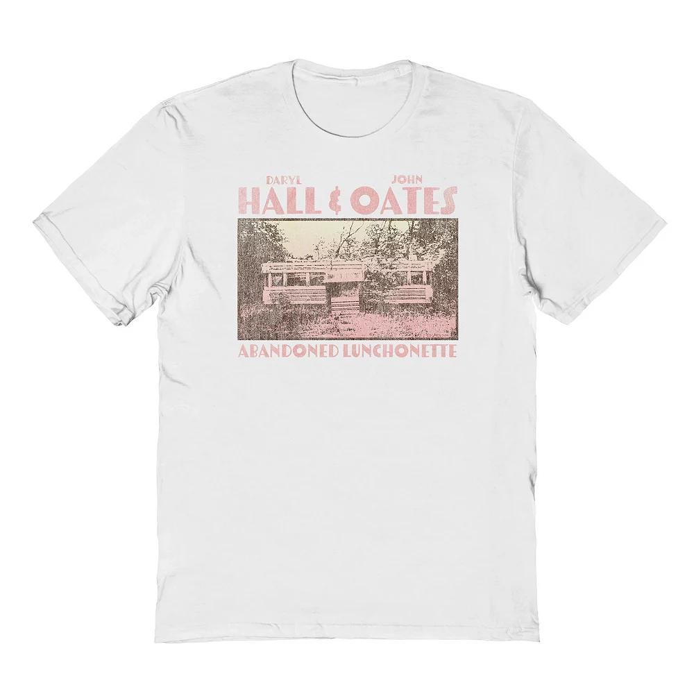 Men's Abandoned Lunchonette Graphic Tee, Size: XXL, White Product Image