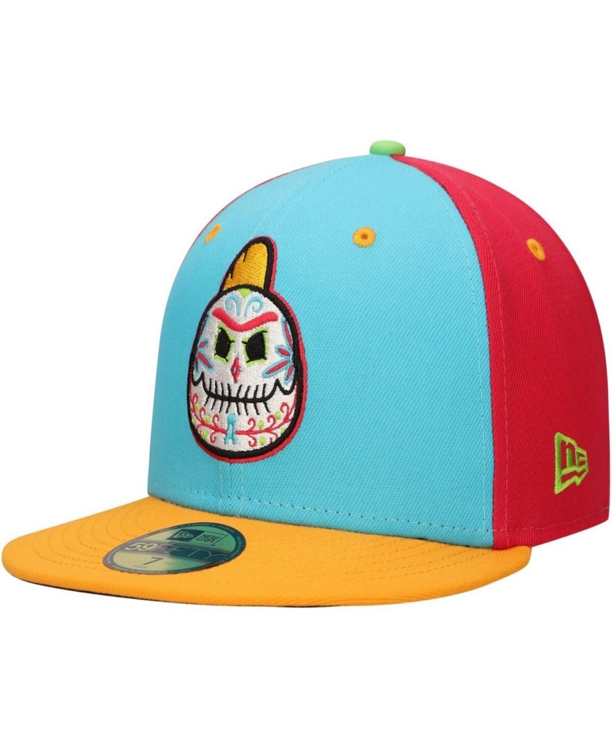 New Era Mens White Llamas de Hickory Copa de la Diversion 59Fifty Fitted Hat Product Image